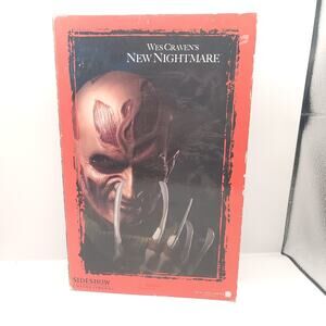 Wes Cravens New Nightmare Action Figure Sideshow Collectables New in Packaging